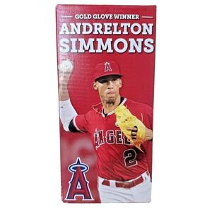 Andrelton Simmons Gold Glove Bobblehead 2017 Los Angeles Angels SGA New